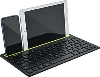 Load image into Gallery viewer, Teclado Bluetooth Dos Canales para Ipads / Tablets/ Smartphone / TV
